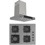 Ferre Mega Plus Serisi 2'li Cam Ankastre Set (D102-SC408)
