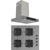 Ferre Mega Plus Serisi 2'li Cam Ankastre Set (D102-SS208)