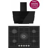 Ferre Mega Plus Serisi 2'li Cam Ankastre Set ( ED035-SMRCW600 )
