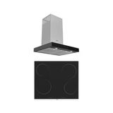 Ferre Mega Plus Serisi 2'li Cam Ankastre Set (MS261-D100)