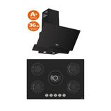 Ferre Mega Plus Serisi 2'li Cam Ankastre Set Ocak / Davlumbaz ( RS035-D063SA )