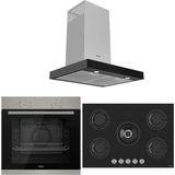 Ferre Mega Plus Serisi 3'lü Cam Ankastre Set (XE61MDV-RS035-D100)