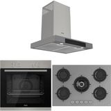 Ferre Mega Plus Serisi 3'lü Cam Ankastre Set (XE61MDV-RS038-D102)