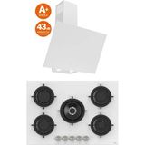 Ferre Mega Serisi 2'Li Ankastre Set Ocak+Davlumbaz (D078-Sa-Rs036)