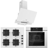 Ferre New Akion Silent Ankastre Set ( QEP63CB-SS206-D064SA ) - Beyaz