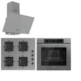 Ferre Qbl62cpr - Ss208 -D088 60 Cm Gri Cam Turbolu Ankastre Set