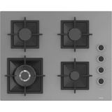 Ferre SC406-WFA Flameart Gri Döküm 65 cm Cam Ocak