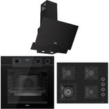 Ferre Siyah Ankastre Set (D063 Sa - SC405 Wfa - QEP64CS Fryart Steam & Airfry )