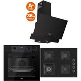 Ferre Steam Plus 65 Serisi 3lü Cam Ankastre Set (QEP64CS-SC405-D063SA)