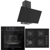 Ferre Steam Plus 65 Serisi 3lü Cam Ankastre Set (QEP64CS-SC405-D077)