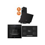 Ferre Steam Plus 75 Serisi 3lü Cam Ankastre Set (QEP64CS-RS035-D063SA)