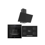 Ferre Steam Plus 75 Serisi 3lü Cam Ankastre Set (QEP64CS-RS035-D077)