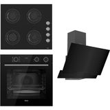 Ferre STEAMART&FRYART Serisi Buharlı Pişirme Siyah Set (CS205 + XE64CS +D063 )