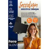 Ferre ve AFM Tech MARKA LQ Sessiz 8 prog. Turbo Siyah Dijital Ankastre Set (D086-SA+ FM7700+FM2200)