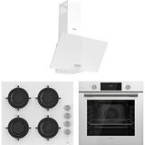 Ferre White Duplin Ankastre Set( D087+CS206+QMS63CB ) - Beyaz