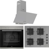Ferre XE61MDV - SS208 - D088 Mekanik Statik XL Gri Ankastre Set