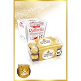 Ferrero Rocher Çikolata 16'lı 200 Gr ve Raffaello Çikolata 15'li 150 Gr Ferrero Rocher Çanta Hediyeli