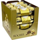 Ferrero Rocher Fındıklı Çikolata T3 16 Adet 37 gr Lezzetli Fındık İçerikli Tatlı