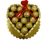 Ferrero Rocher Merci Pasta Çikolata Kalp Çikolata - 1 Adet
