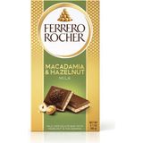 Ferrero Rocher Milk Chocolate Bar With Macadamia & Hazelnut 90G - 90 gr
