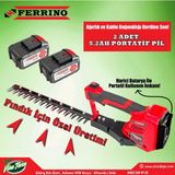 Ferrino Işkın Filiz Alma Ve Çay Hasat Makinesi 21 Volt 5.2 Amper Çift Akülü