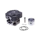 Ferrino Kawasaki TJ53E Motorlu Tırpan Silindir Piston Takımı 44 mm - Siyah - Siyah