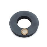 Ferrit Kömür Halka Mıknatıs - Ø120x60x20 mm (4 Adet)