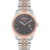 Ferro F11130AWT -E2 Erkek Kol Saati - Gümüş - Rose Gold - Siyah