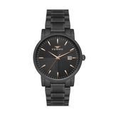 Ferro F11154a-G Quartz Çelik Siyah 41 Mm Erkek Kol Saati