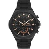 Ferro Ferro- FM31305A-G 46 mm Erkek Kol Saati - Siyah