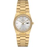 Ferro FL21596AWT-B Quartz Çelik Altın Rengi 30 mm Kadın Kol Saati - tek ebat