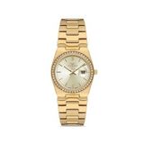 Ferro Fl21596awt-B4 Quartz Çelik Altın Rengi 30 Mm Kadın Kol Saati