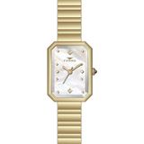 Ferro FL21607A-B Quartz Çelik Altın Rengi 20 mm Kadın Kol Saati - tek ebat