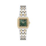 Ferro Fl21609awt-D6 Quartz Çelik Altın/Gri Yeşil Kadran 25 Mm Kadın Kol Saati