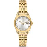 Ferro FL21618A-B Quartz Çelik Sarı 28 mm Kadın Kol Saati - tek ebat