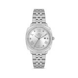 Ferro Fl21625awt-A Quartz Çelik Gri 32 Mm Kadın Kol Saati