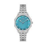 Ferro Fl21632awt-A15 Quartz Çelik Gri Turkuaz Kadran 32 Mm Kadın Kol Saati