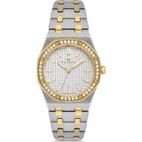Ferro FL43029A-D Quartz Çelik Altın/gri 33 mm Kadın Kol Saati - tek ebat