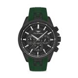 Ferro Fm11379dwt-Zf2 Quartz Silikon Yeşil Siyah Kadran 46 Mm Erkek Kol Saati