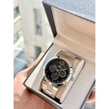 Ferro FM11568AWT-A2 Quartz Çelik Gri Siyah Kadran 44 mm Erkek Kol Saati - tek ebat
