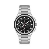 Ferro Fm11590awt-J2 Quartz Çelik Gri Siyah Kadran 44 Mm Erkek Kol Saati