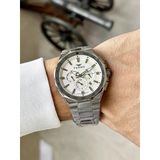 Ferro Fm11650awt-A Quartz Çelik Gri Beyaz Kadran 44 Mm Erkek Kol Saati