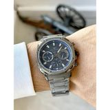 Ferro FM11652AWT-V3 Quartz Çelik Gri Lacivert Kadran 42 mm Erkek Kol Saati - tek ebat