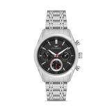Ferro Fm40152a-A2 Quartz Çelik Gri Siyah Kadran 41 Mm Kordon Erkek Kol Saati