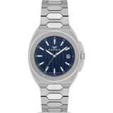 Ferro FM40160A-A3 Quartz Çelik Gri Lacivert Kadran 42 mm Erkek Kol Saati - tek ebat