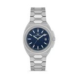 Ferro Fm40160a-A3 Quartz Çelik Gri Lacivert Kadran 42 Mm Erkek Kol Saati
