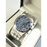 Ferro FM43022A-A3 Quartz Çelik Gri Lacivert Kadran 41 mm Erkek Kol Saati - tek ebat