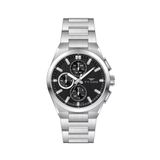 Ferro Fm43037a-A2 Quartz Çelik Gri Siyah Kadran 42 Mm Erkek Kol Saati