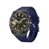 Ferro Lacivert Silikon Kordon Erkek Akıllı Saat FSW1121D-ZD - Siyah - Lacivert