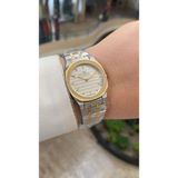 Ferro Quartz Çelik Altın/gri Gümüş Kadran 32 mm Kadın Kol Saati - Altın - Metalik Gri